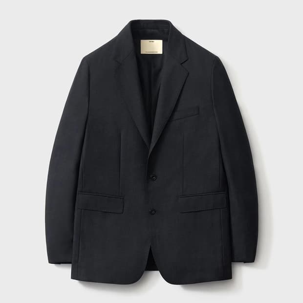 포터리 비즈니스 수트 셋업(상하의) 다크네이비