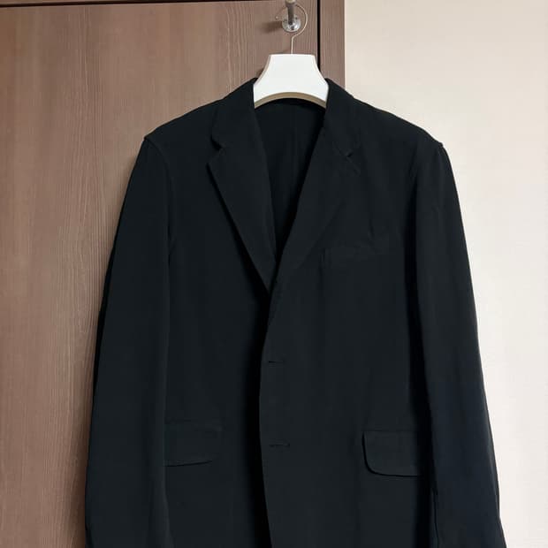 [1]24aw 코모리 가먼트다이드 자켓 블랙