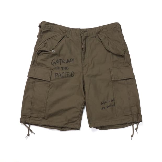 Avirex WEB & DEPOT M-65 Fatigue Shorts