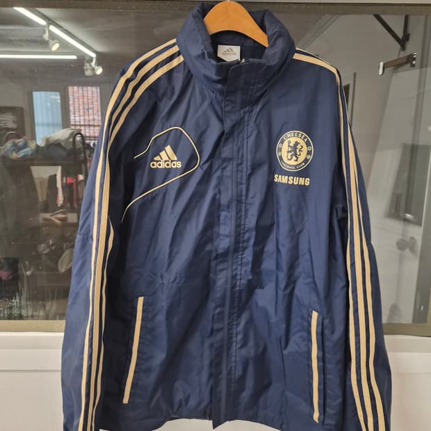 100) 아디다스 첼시 FC 왕조시절 삼성스폰서 바람막이 팝니다