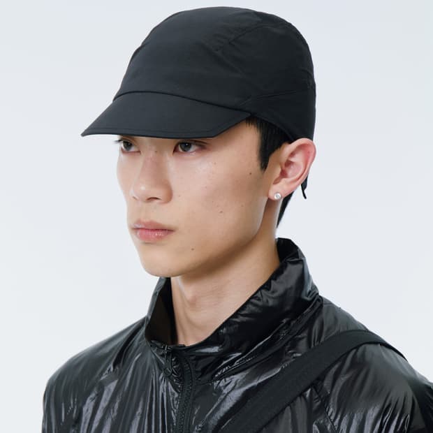 25fw 산산기어 로우 앵글 캡 블랙 LOW ANGLE CAP