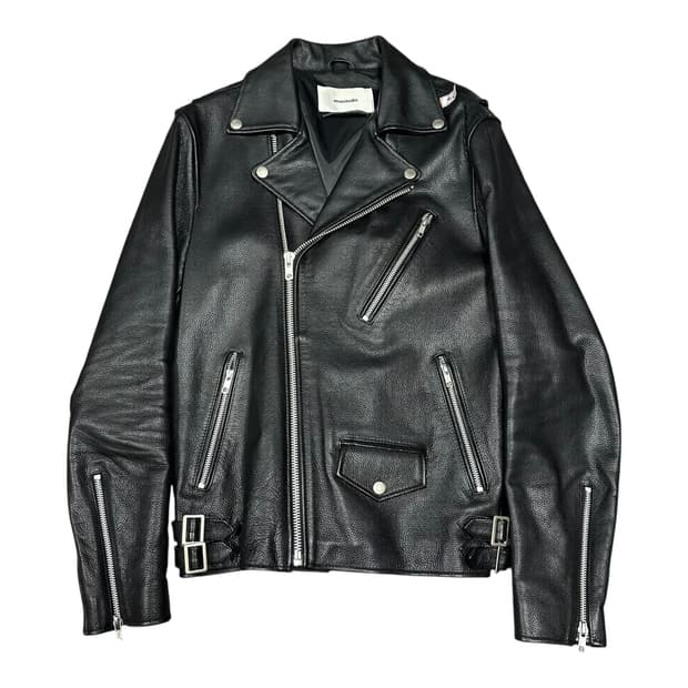 ✨ (바배) 비바스튜디오 가죽 라이더 자켓