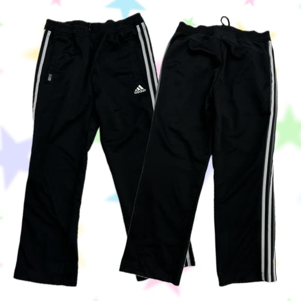 재팬 아디다스 빈티지 와이드 트레이닝 져지 팬츠 매쉬 스포츠 스포티 힙