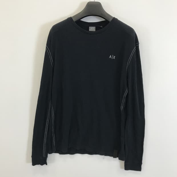 A/X 아르마니익스체인지 와플 롱슬리브 [XL]