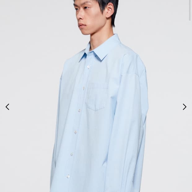 ERA 이알에이 하늘색 셔츠