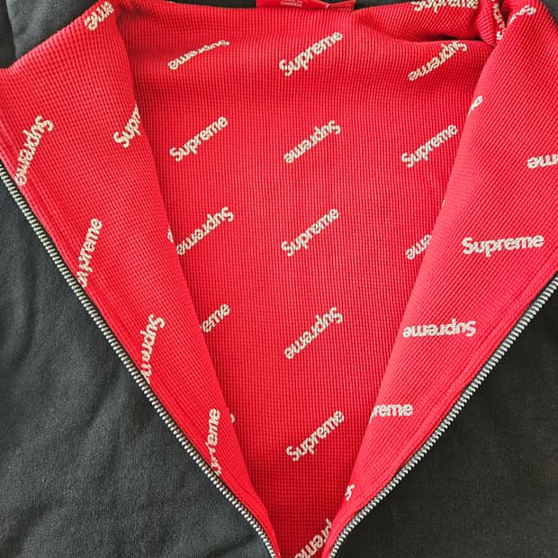 슈프림 써멀후드집업