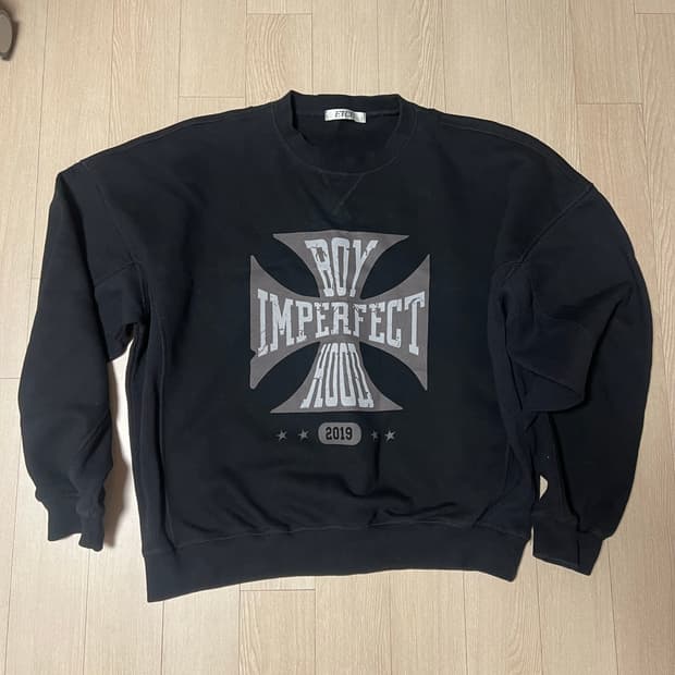 etce 맨투맨 M사이즈 체감