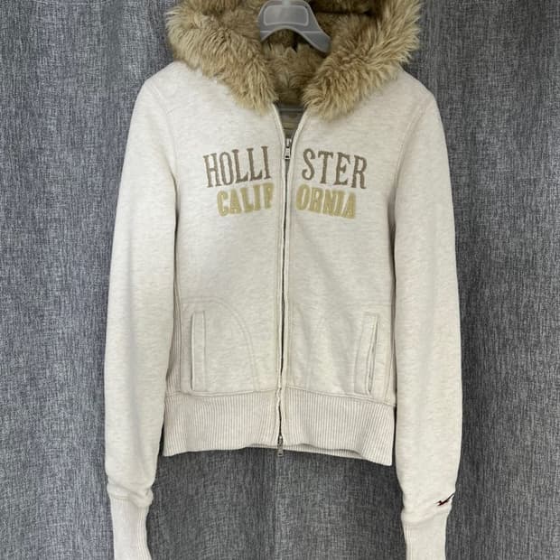 홀리스터 울프죠 후드 집업/#3424