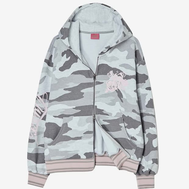 엔와이엑스엑스 카모후드집업