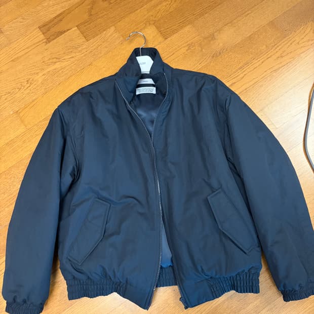 [F] 포저 미니멀 볼륨 패딩 자켓 딥네이비