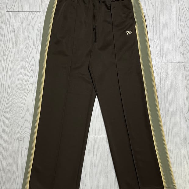 뉴에라(JP) 브라운 월넛 트랙 팬츠 XXL