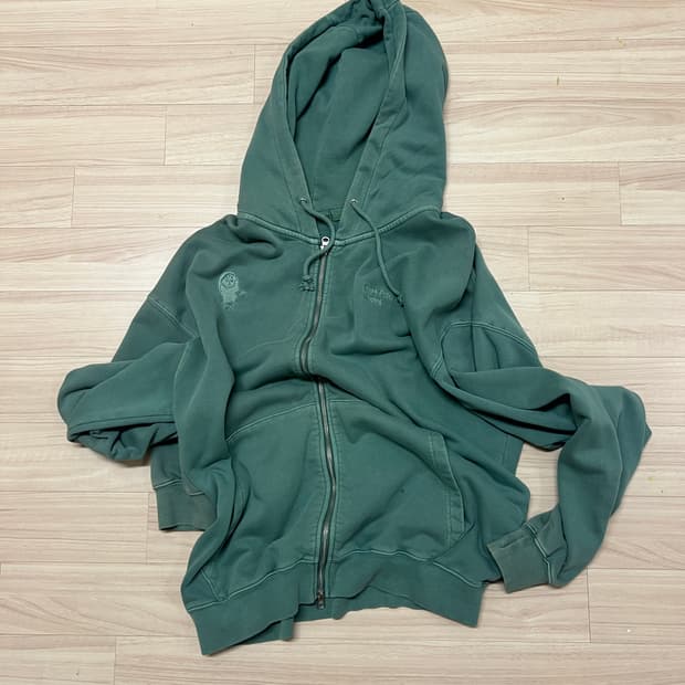 MPa Hood Zip up Emerald