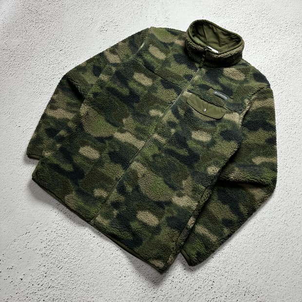  Columbia Winter Pass Camo Fleece Jacket
