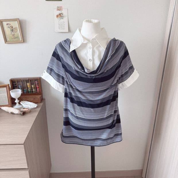 레이어드 티셔츠