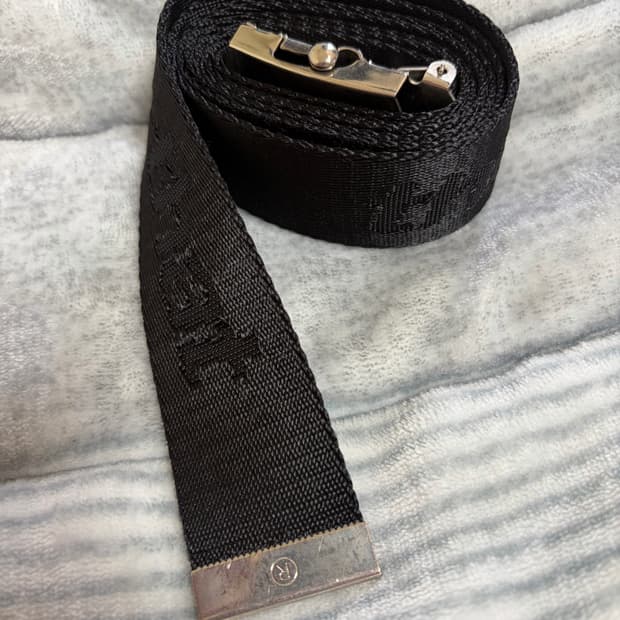 [os]디스이즈네버댓 클립 롱벨트 블랙