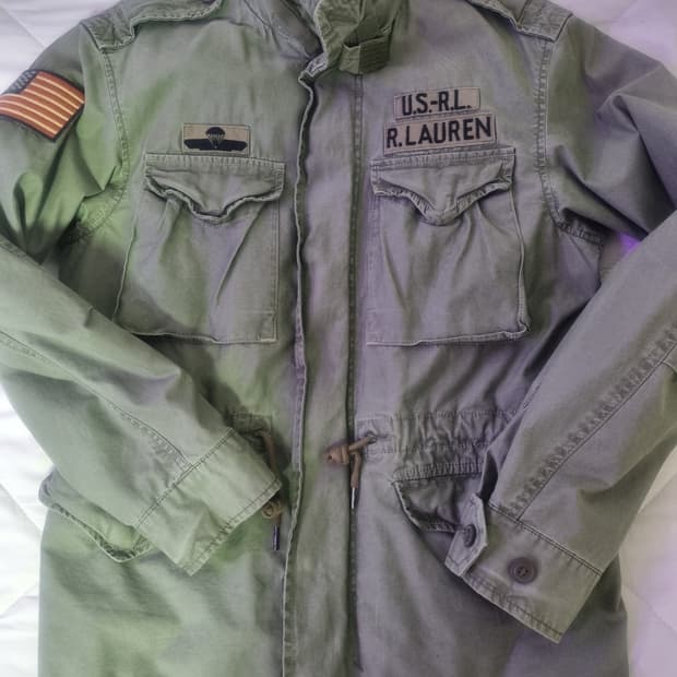 폴로 랄프로렌 빈티지 성조기 야상 팝니다