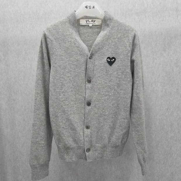 여성 S 꼼데가르송 가디건