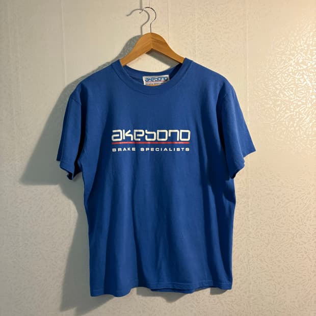 빈티지 아케보노 그래픽 티