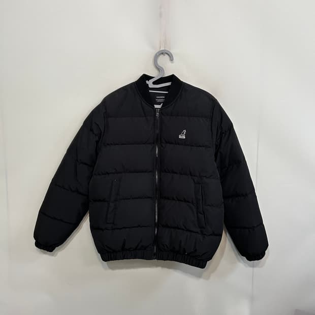 캉골 2021 남성 덕다운 패딩 95정도 블랙