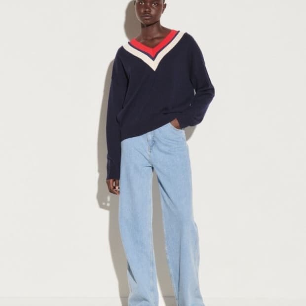 산드로 torsy 캐시미어블렌드 니트 