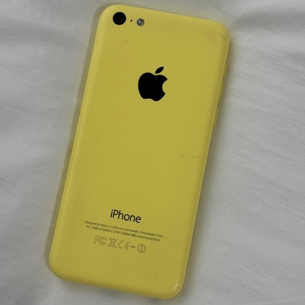 아이폰 5c 16GB 옐로우ㅣ노랑 오씨 세컨폰 카메라 중고폰 빈티지 감성