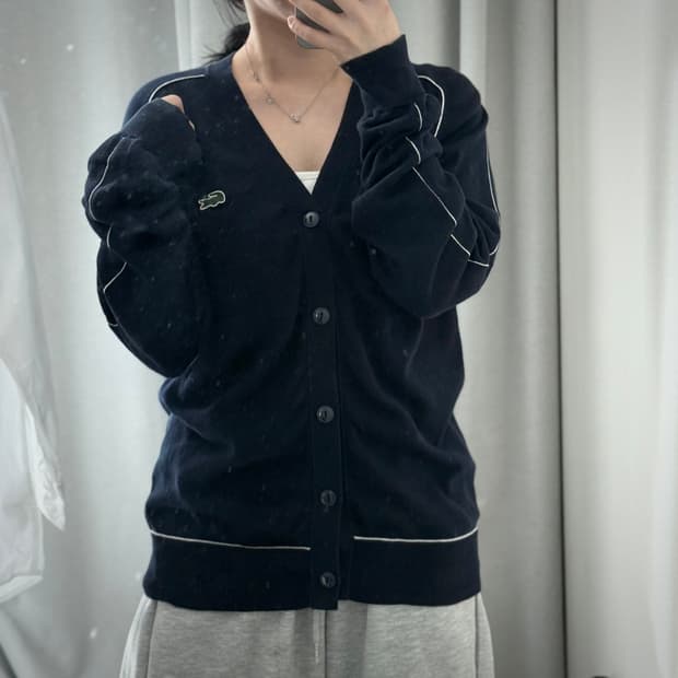 라코스테 가디건