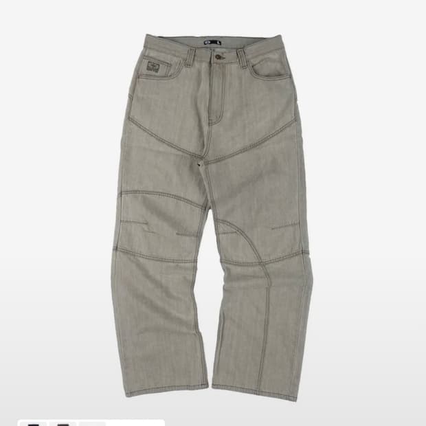 ertr 이알티알 바지 Space Cowboy Panelled Denim