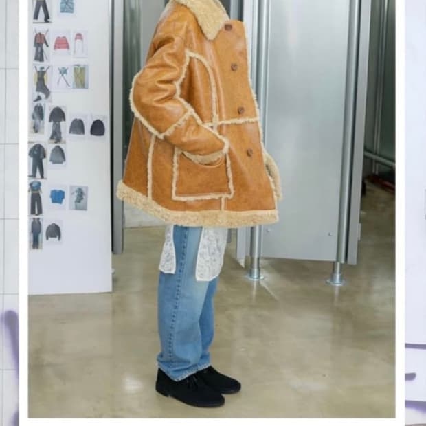 PERVERZE Re-PET Riversible 퍼버즈 무스탕 코트