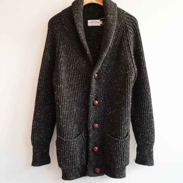 James Charlotte 멜란지 울 가디건 (MADE IN U.K)