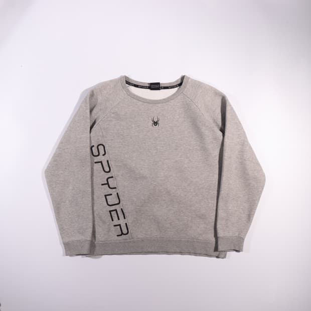 스파이더 기모 맨투맨 B582