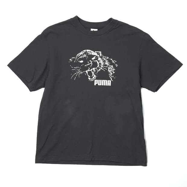 푸마x노아 그래픽프린팅 코튼 티셔츠 블랙 (L)