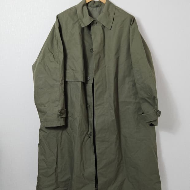 H&M 블록테크 워터프루프 맥코트 레인자켓 오버사이즈 L (거의 새상품)