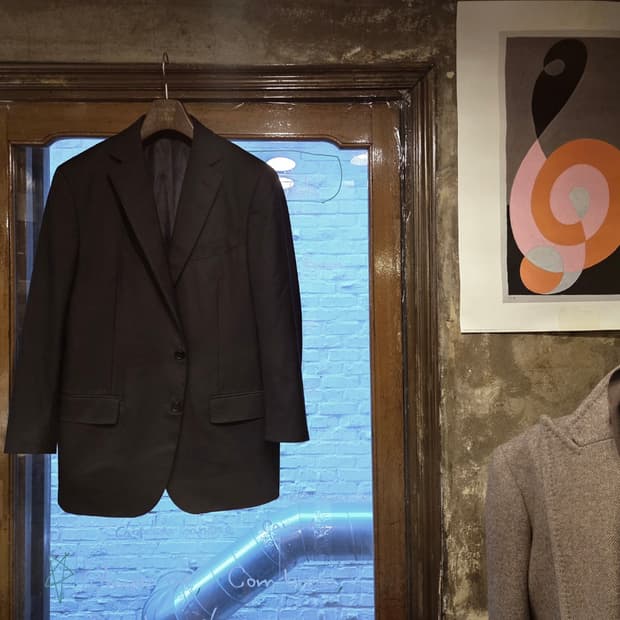 에르메네질도 제냐 네이비자켓