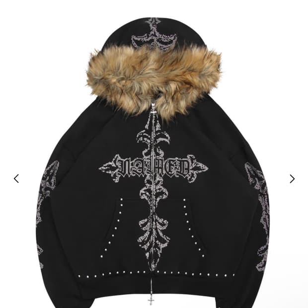 [구함] 네임드 콜렉티브 퍼 후드집업 M 구해요