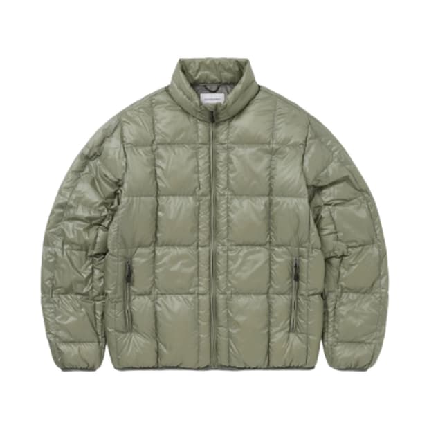  Thisisneverthat pertex 라이트 다운 재킷 다크 세이지