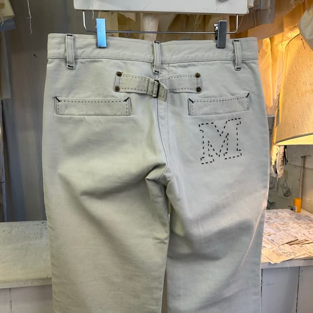 Missoni신치백 화이트 데님