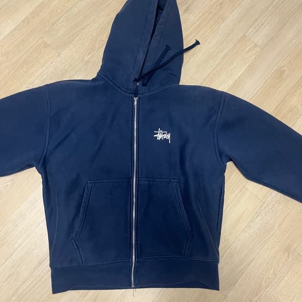 스투시 베이직 후드집업