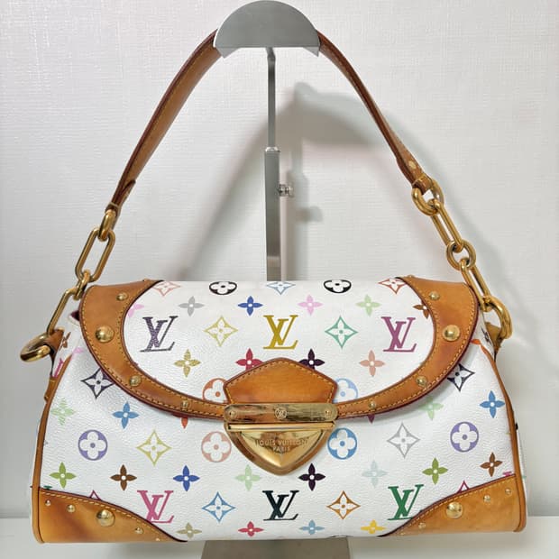 루이비통 멀티컬러 비버리 숄더백