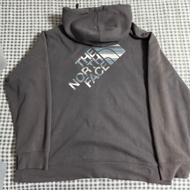 (XXL) 노스페이스 워싱 후드집업 차콜 