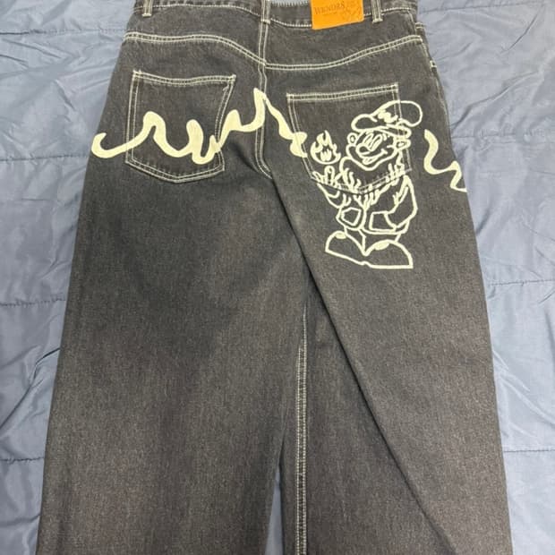 위캔더스 데님 팬츠