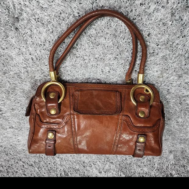 돌체앤가바나 레더 숄더백