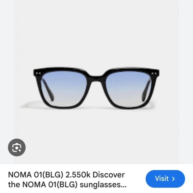 젠틀몬스터 노마 선글라스 블루