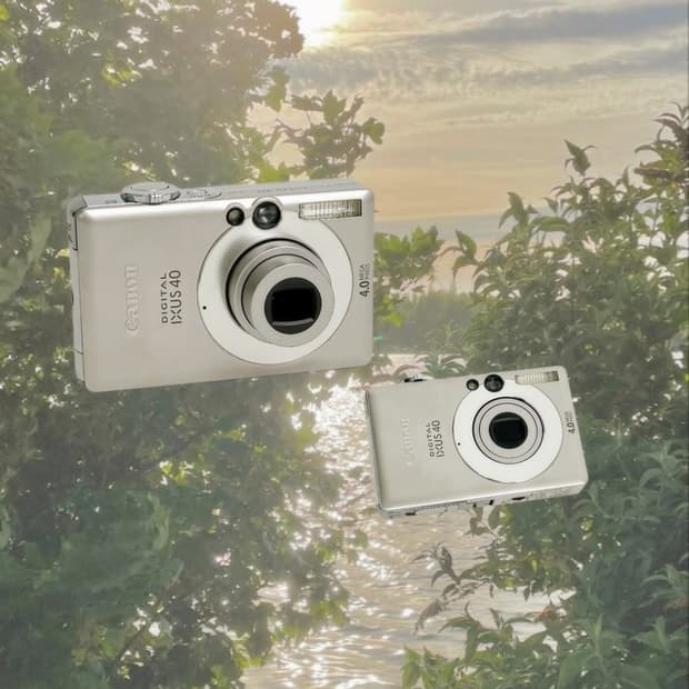 인기!) 캐논 익서스 40 Ixus 빈티지 디카