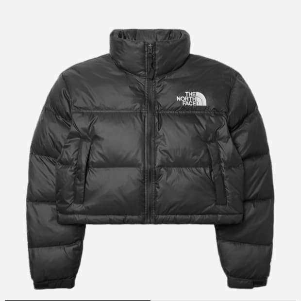 노스페이스 눕시 크롭 해외판