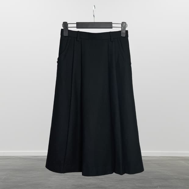 빈티지 울 스커트