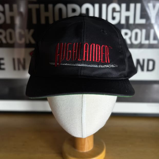 90s Highlander 하이랜더 무비 빈티지 모자