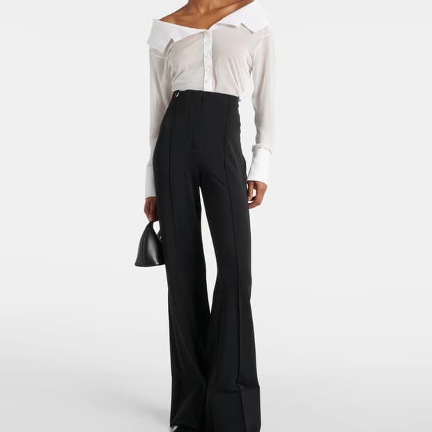JACQUEMUS 자크뮈스 오프숄더 니트 셔츠 (002 size)