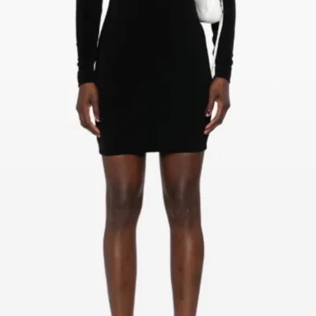 Balenciaga turtle neck mini dress 24ss