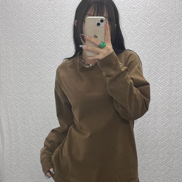 나이키 조던 23 엔지니어드 빈티지 브라운 맨투맨 M C07939