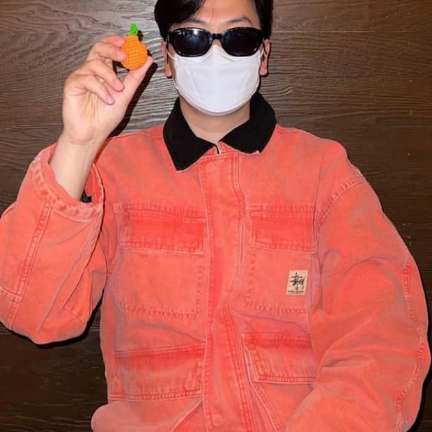 스투시 워시드 캔버스자켓(m)